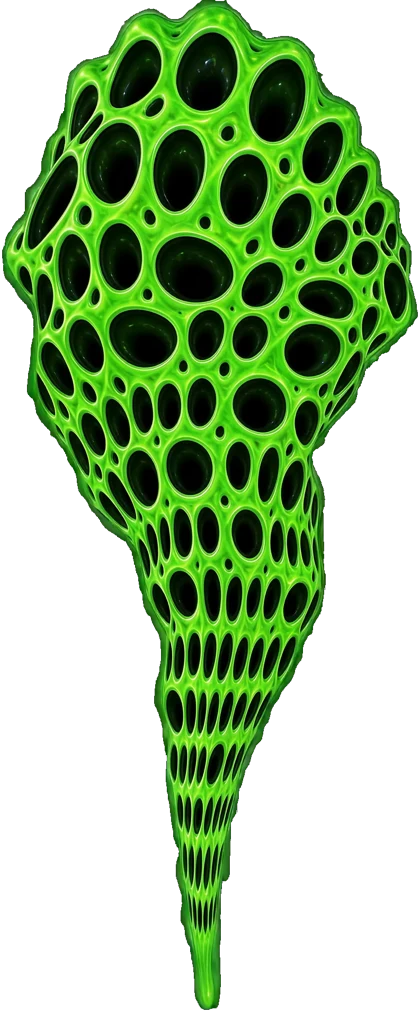 Green Sponge Monster