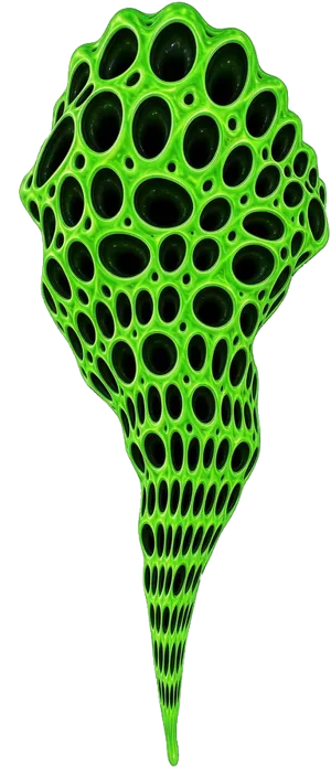 Green Sponge Monster Anim
