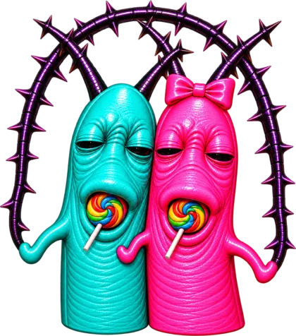 Halo Worm Couple J