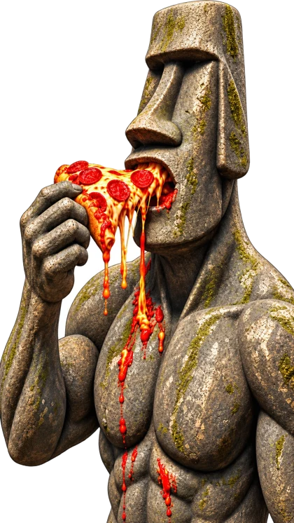 Pizza Moai J