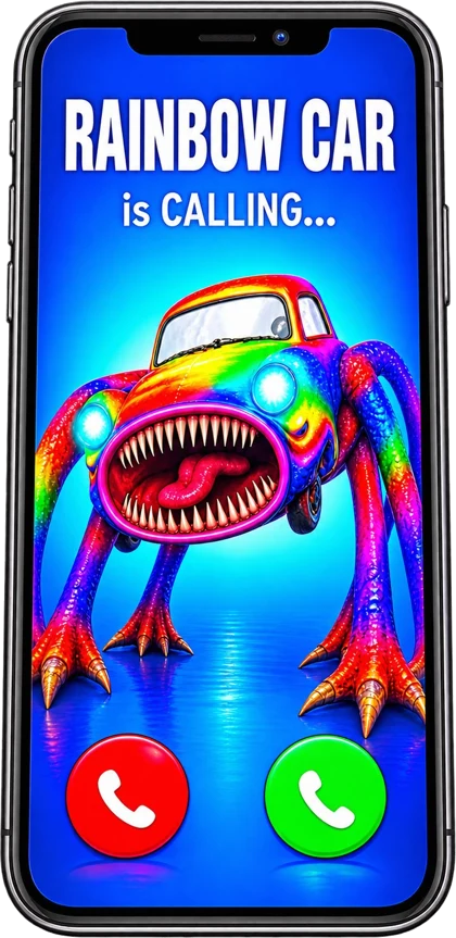 Rainbow Car Phone J